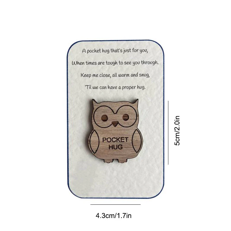 Pocket Hug Wooden Token - Image 20