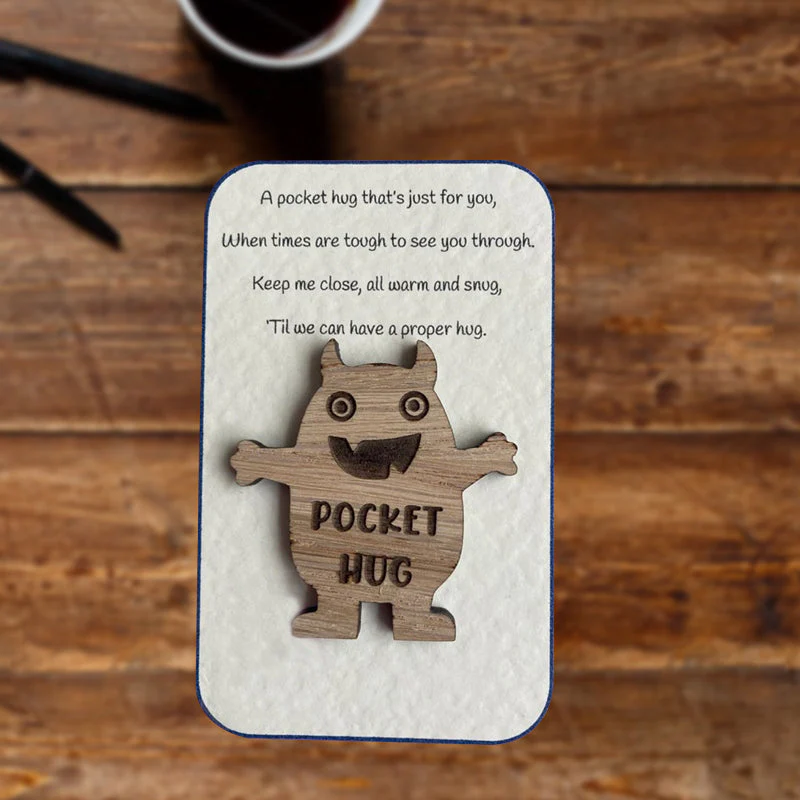 Pocket Hug Wooden Token - Image 3
