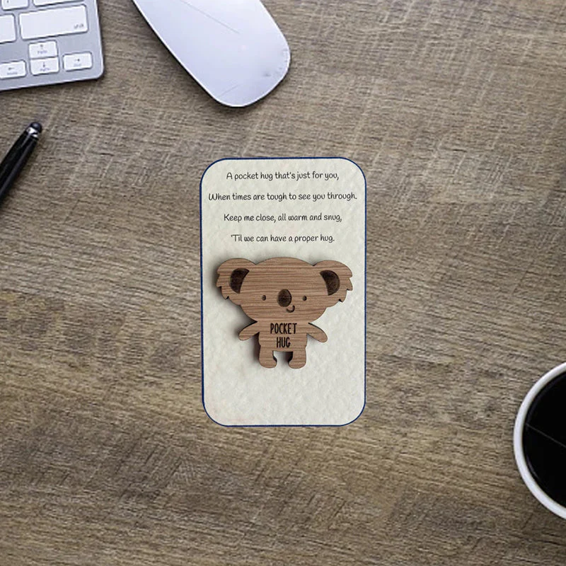 Pocket Hug Wooden Token - Image 6