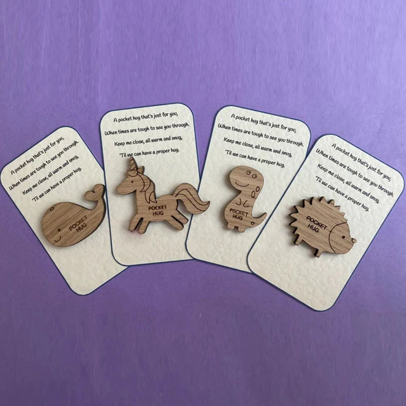 Pocket Hug Wooden Token - Image 8