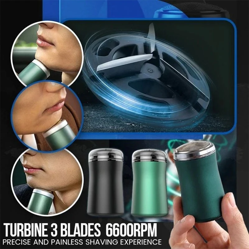 Pocket Size Washable Electric Razor - Image 2