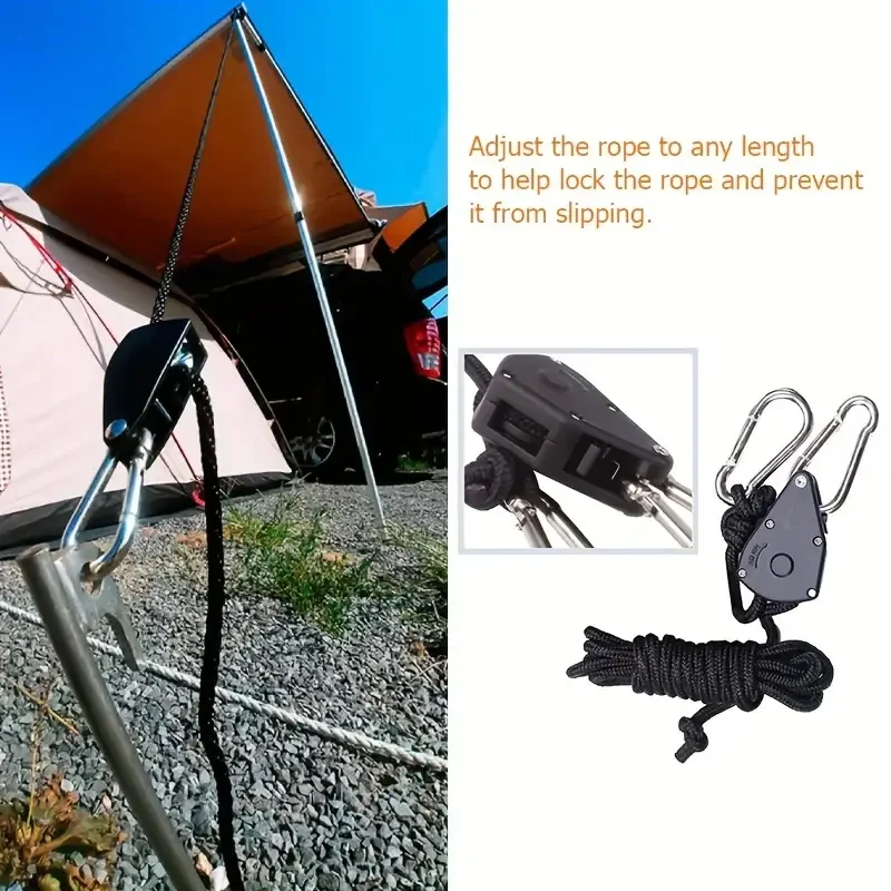 Portable Adjustable Fix Camping Rope - Image 7