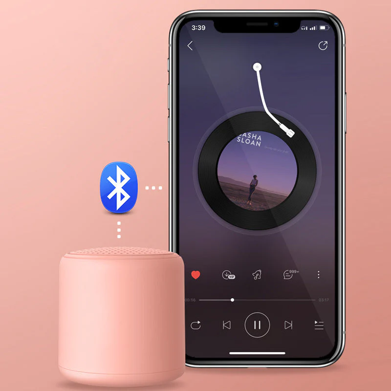 Portable Bluetooth Speaker in Macaroon Color - Image 8
