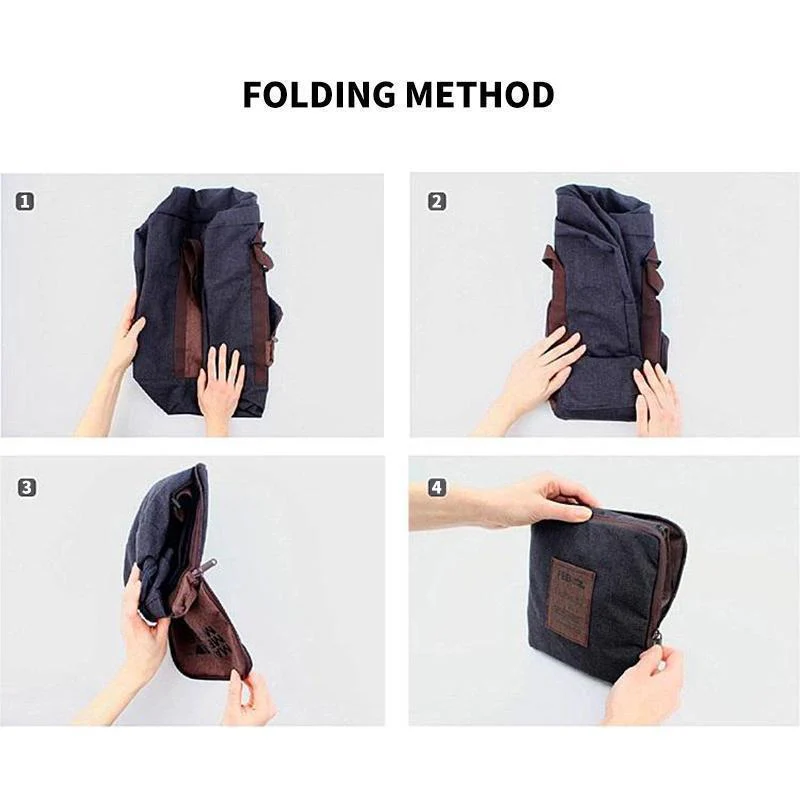 Portable collapsible large-capacity travel bag - Image 8