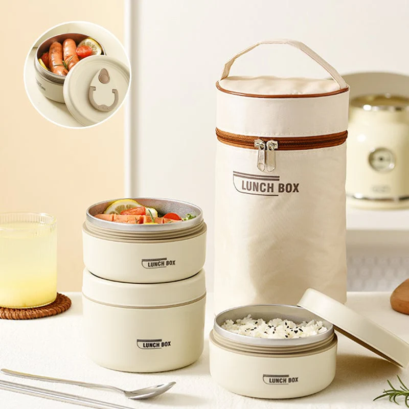 Portable Insulated Food Lunch Container Set - Image 13