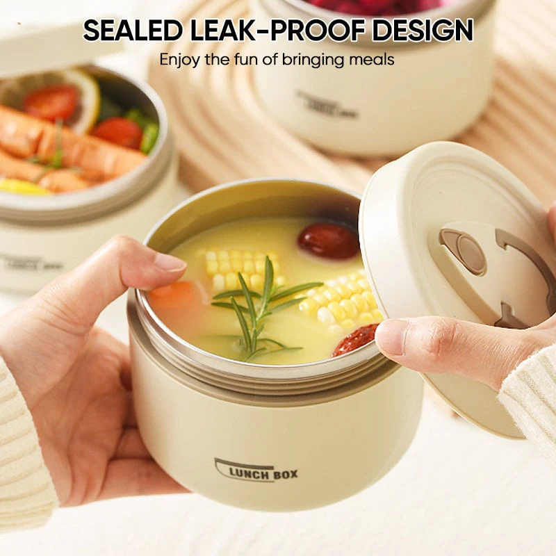Portable Insulated Food Lunch Container Set - Image 3