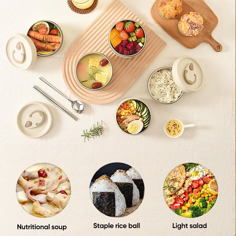 Portable Insulated Food Lunch Container Set - Image 5