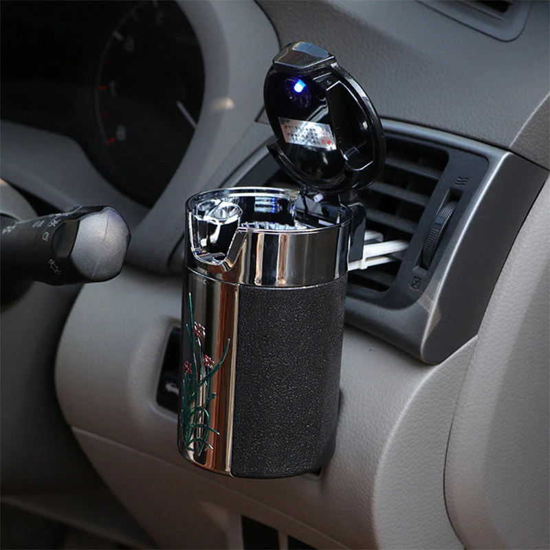Portable Led Light Car Ashtray - Image 7