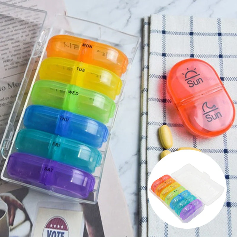 Portable Pill Organizer for Travel - Image 2
