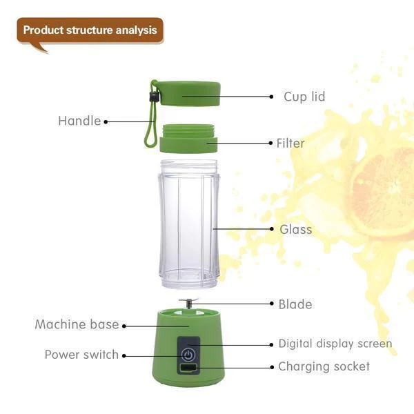 Portable USB Electric Juicer - Image 4
