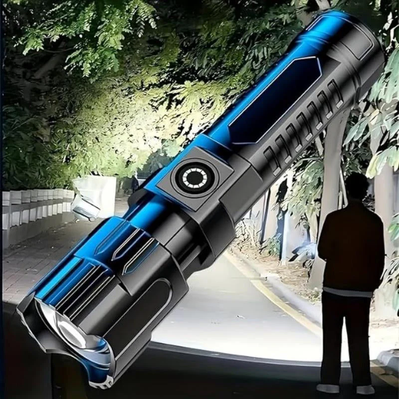 Portable USB Rechargeable Powerful Flashlight - Image 5