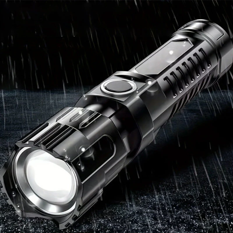 Portable USB Rechargeable Powerful Flashlight - Image 6