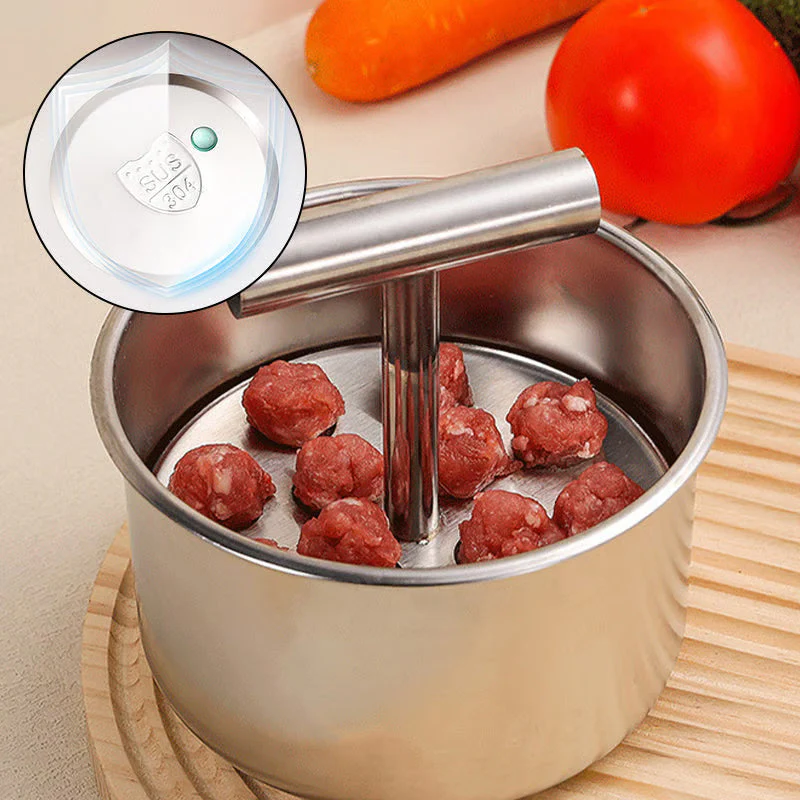 PRE-SALE 20 DAYS - Stainless Steel Meatball Maker - Image 11