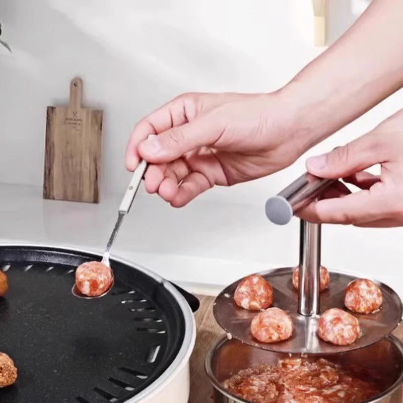 PRE-SALE 20 DAYS - Stainless Steel Meatball Maker - Image 13
