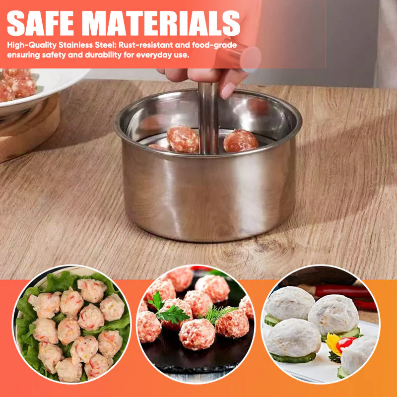 PRE-SALE 20 DAYS - Stainless Steel Meatball Maker - Image 4