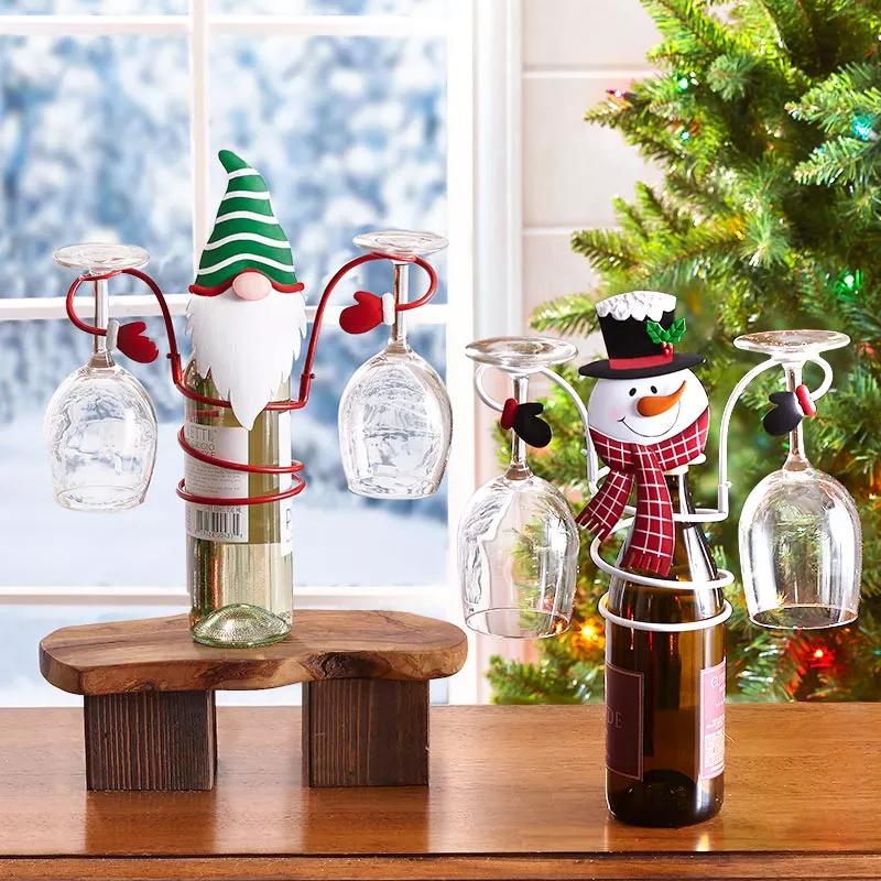 Pre-Sale>>Idearock™Holiday Wine Bottle & Glass Holders - Image 5