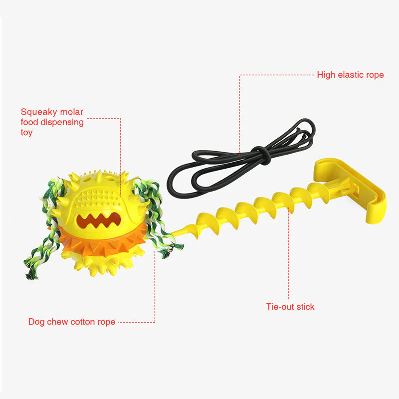 Pet Rope Ball Outdoor Training Toy - Image 4
