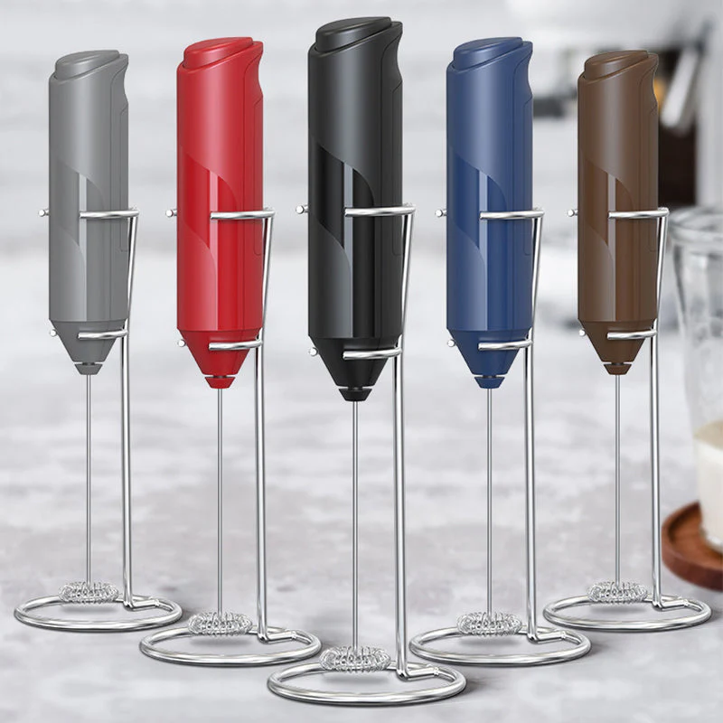 Premium Milk Frother With Stand - Image 3