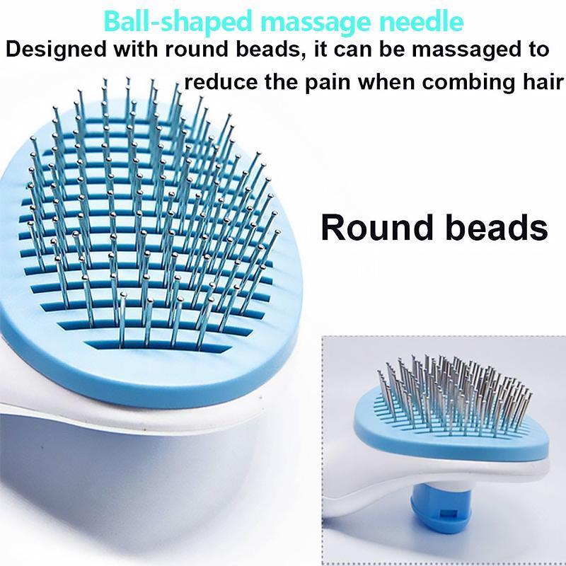 Premium Pets Self Cleaning Slicker Brush - Image 2