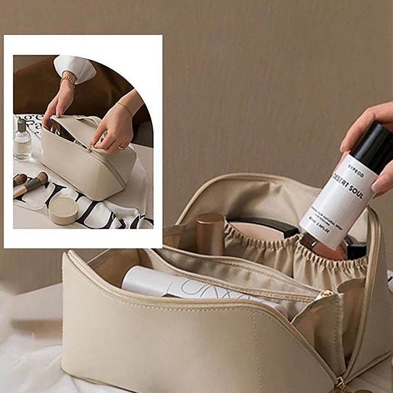 PU Portable Travel Cosmetic Storage Bag - Image 13
