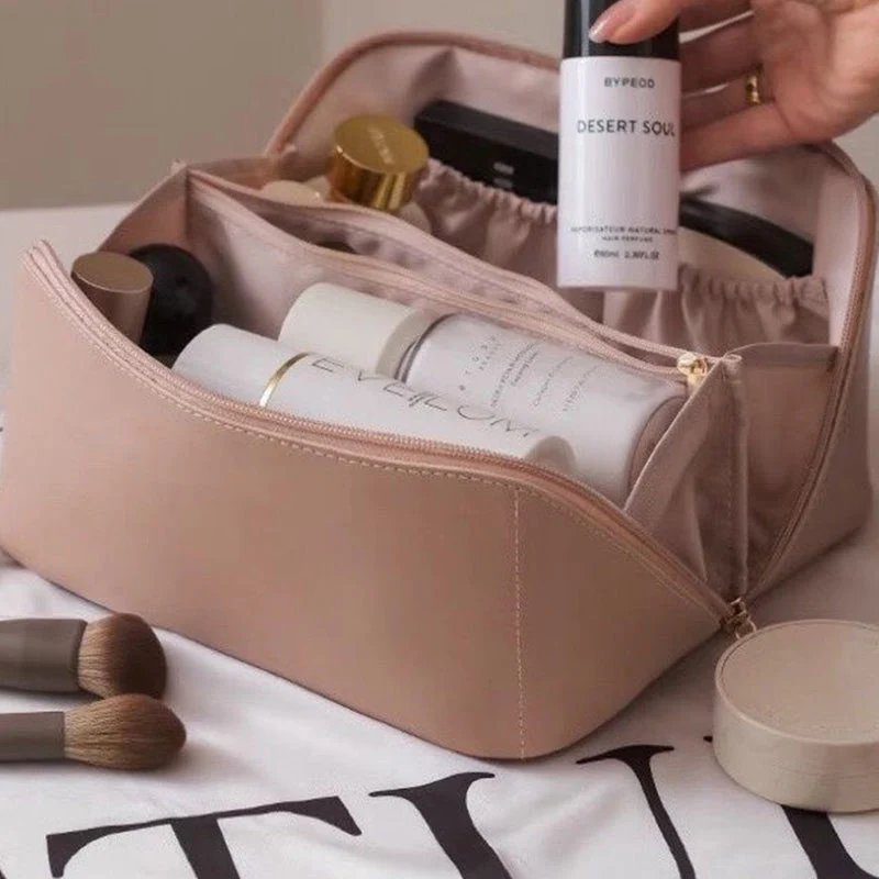 PU Portable Travel Cosmetic Storage Bag - Image 17