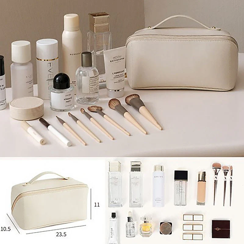 PU Portable Travel Cosmetic Storage Bag - Image 6