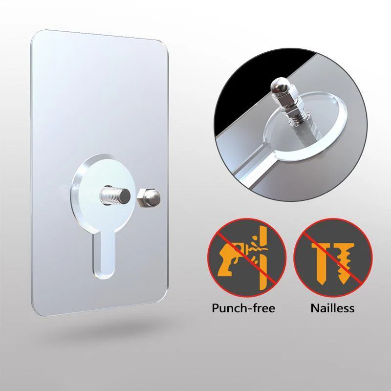 Punch-free Tranaparent Hooks - Image 3