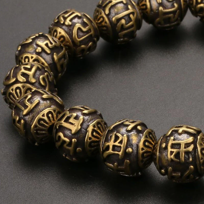 Pure Copper Pixiu Mantra Bracelet - Image 6