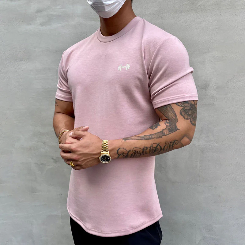 Pure Cotton Stretchy Sports T-shirt - Image 3