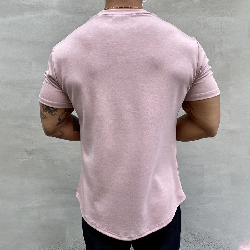 Pure Cotton Stretchy Sports T-shirt - Image 5