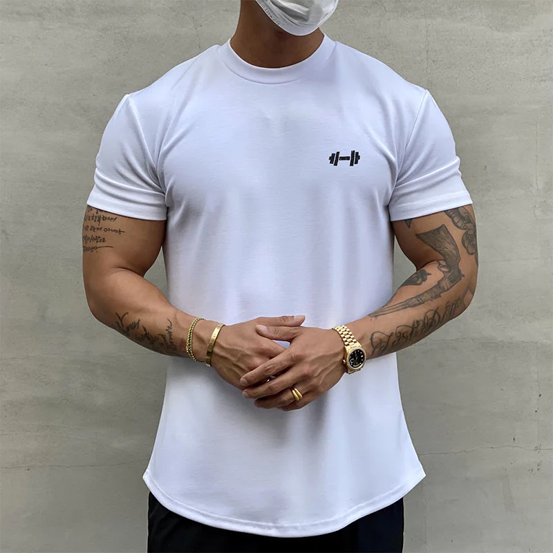 Pure Cotton Stretchy Sports T-shirt - Image 8