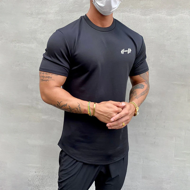 Pure Cotton Stretchy Sports T-shirt - Image 9