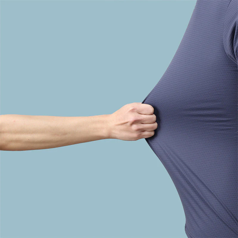 Quick-Drying Ice Silk T-Shirt - Image 5