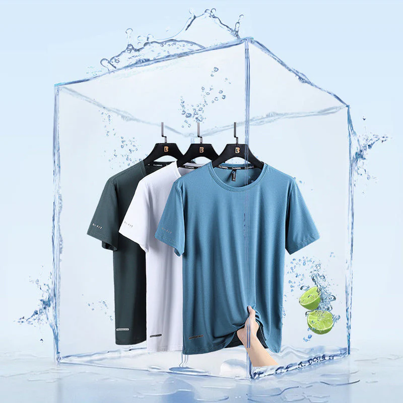 Quick-Drying Ice Silk T-Shirt - Image 9