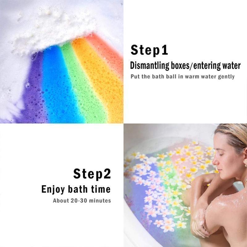 Rainbow Bath Bomb - Image 3