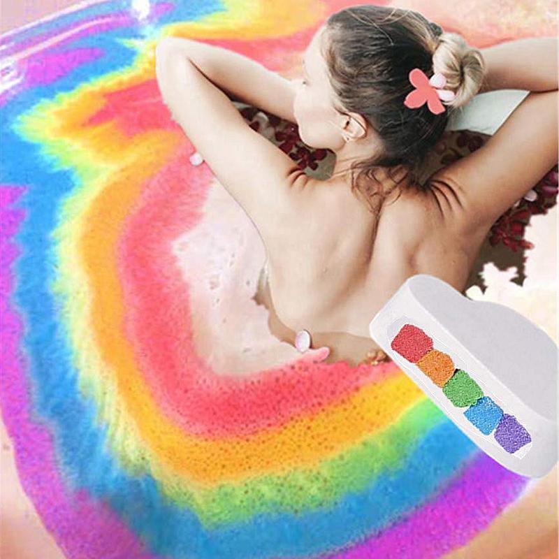 Rainbow Bath Bomb - Image 8