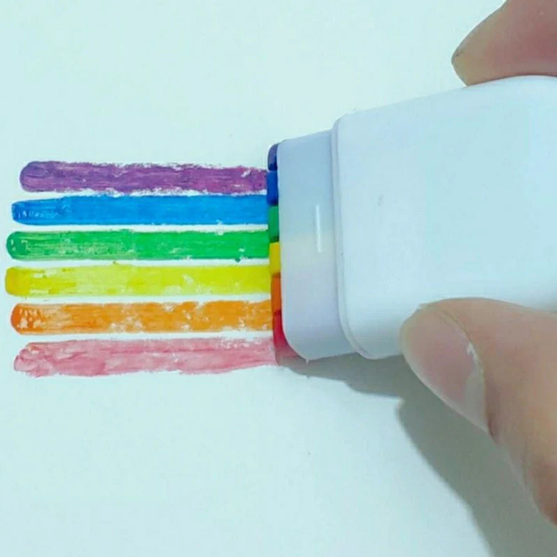 Rainbow Face Body Paint - Image 9