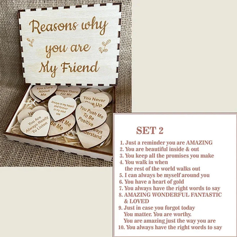 "Reasons Why You Are My Friend" Friendship Gift - Image 18