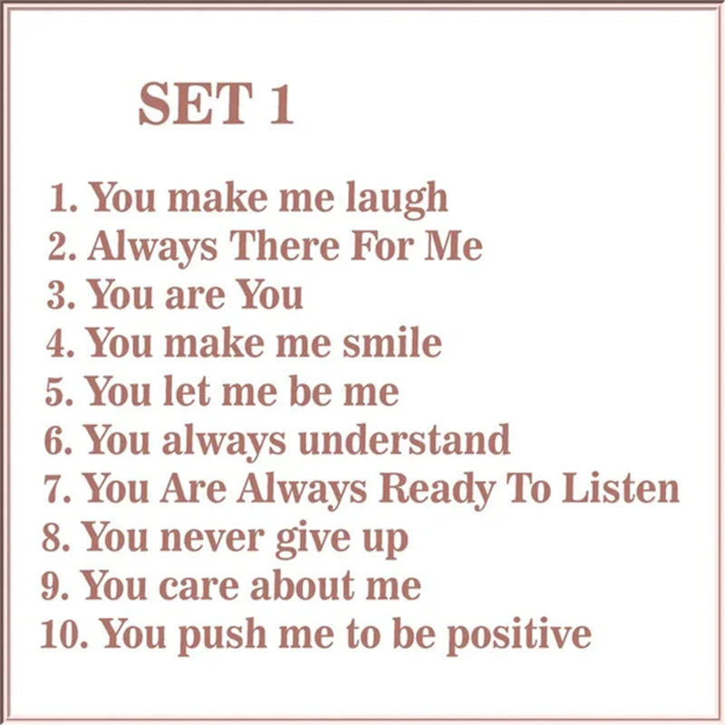 "Reasons Why You Are My Friend" Friendship Gift - Image 4