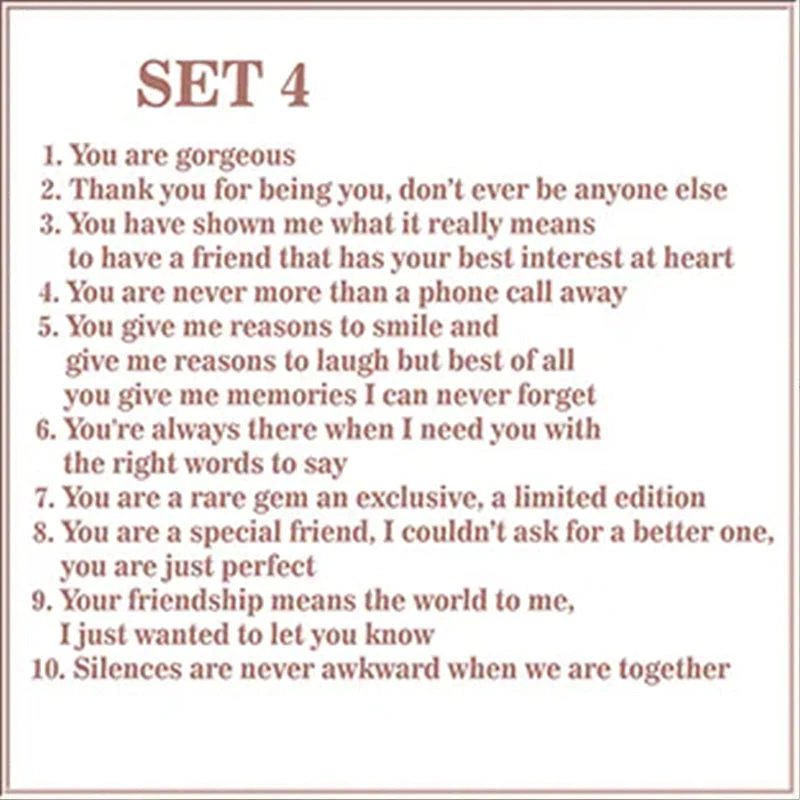 "Reasons Why You Are My Friend" Friendship Gift - Image 7