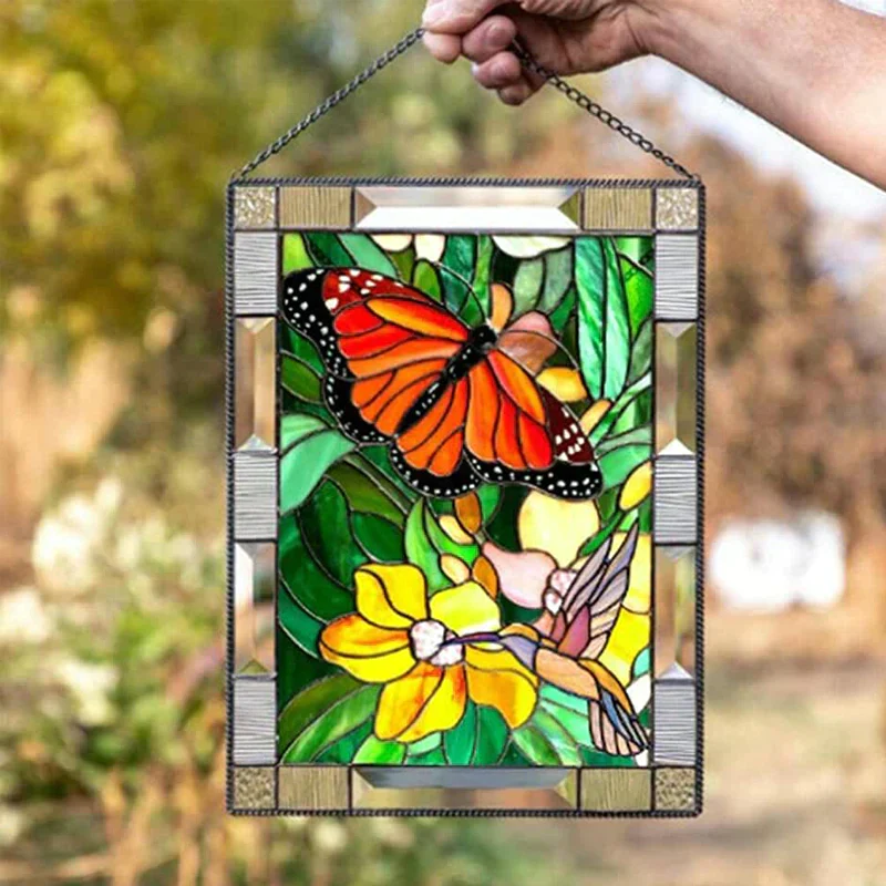 Rectangular Bird Pendant Window Hangings 🐦 - Image 9