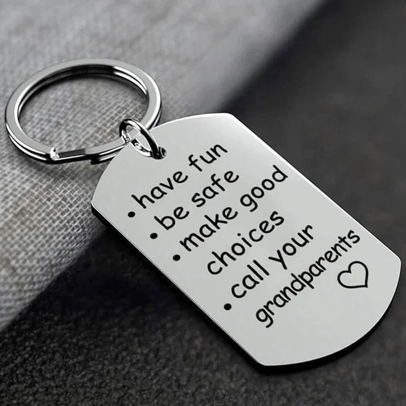 Reminder to Do Things Stainless Steel Keychain - Image 6