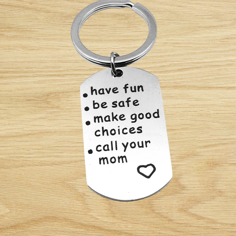 Reminder to Do Things Stainless Steel Keychain - Image 9