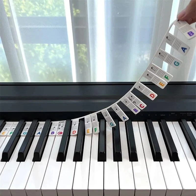 Removable Piano Keyboard Note Labels - Image 12