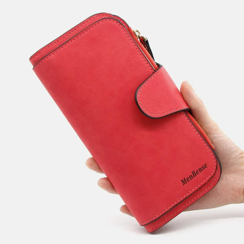 Retro Glamorous Multi-Slots Women Wallet - Image 2