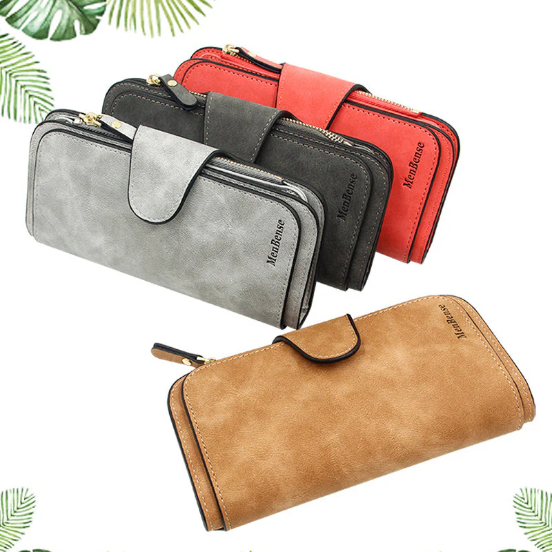 Retro Glamorous Multi-Slots Women Wallet - Image 8