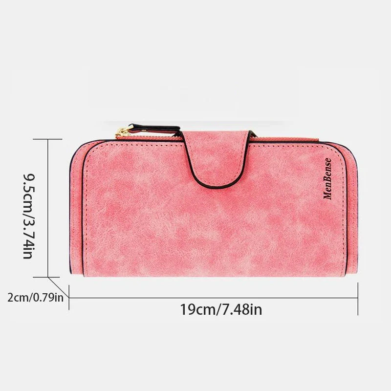 Retro Glamorous Multi-Slots Women Wallet - Image 9