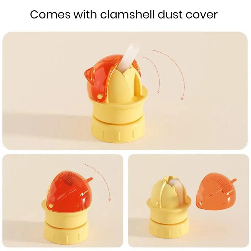 Reusable children beverage water bottle straw lid - Image 10
