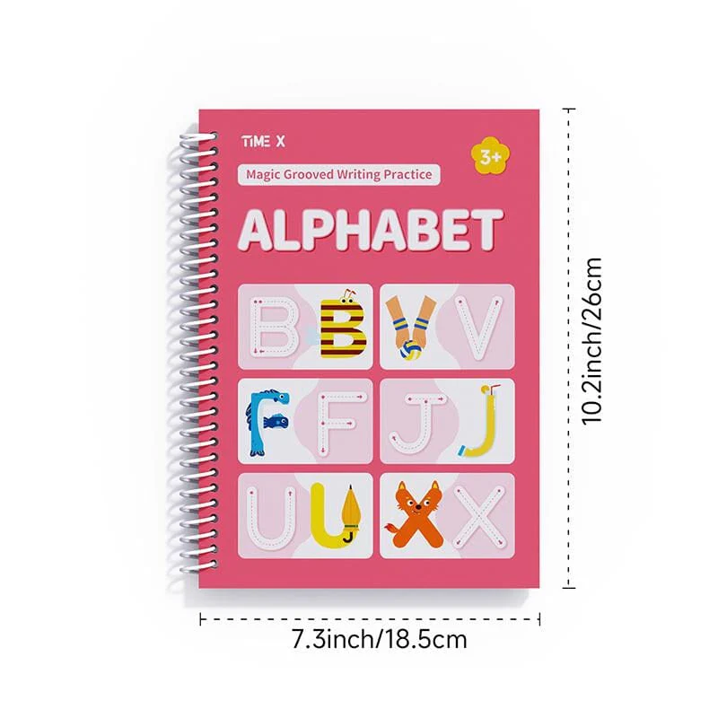 Reusable Grooved Workbooks for kids - 6 Books - Image 13