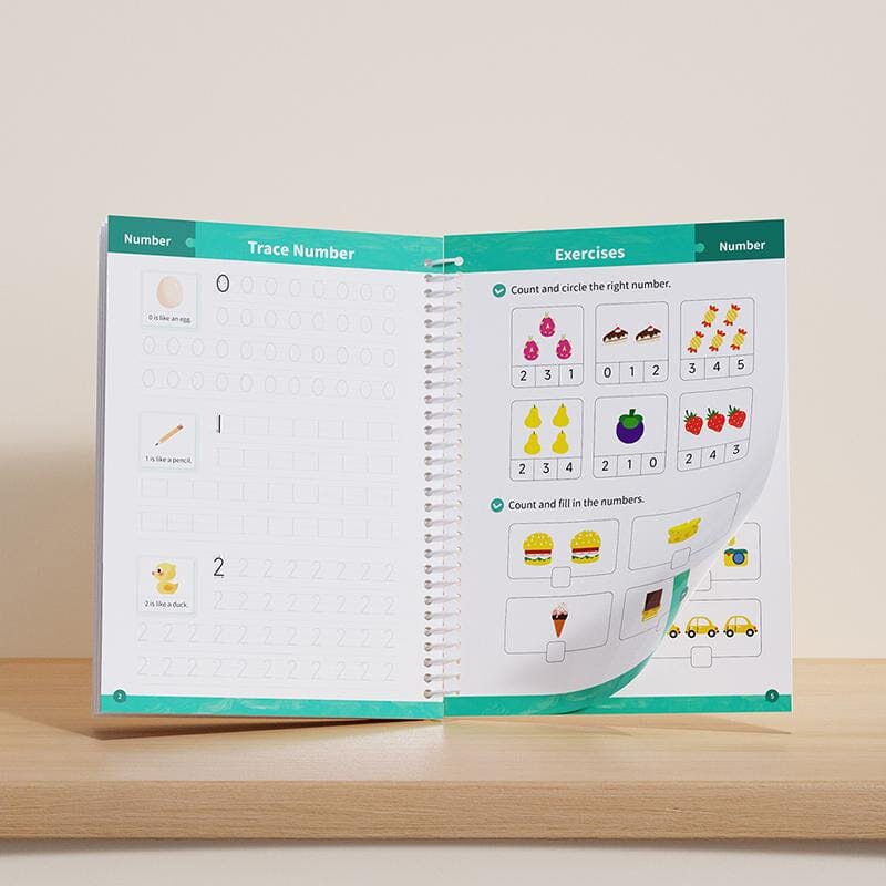 Reusable Grooved Workbooks for kids - 6 Books - Image 6